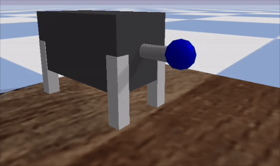 Soft robot 3D animation